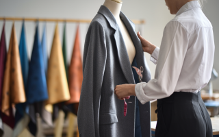 couturier-examine-manteau-atlier-tissus