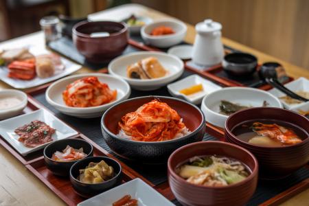 petit-dejeuner-coreen-traditionnel-table