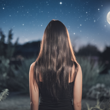femme-cheveux-longs-nuit-etoilee