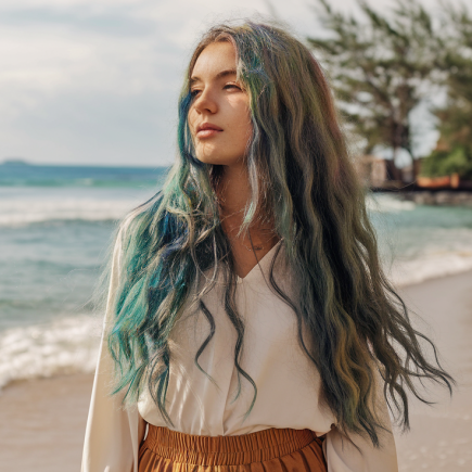 femme-cheveux-ondules-ocean-plage