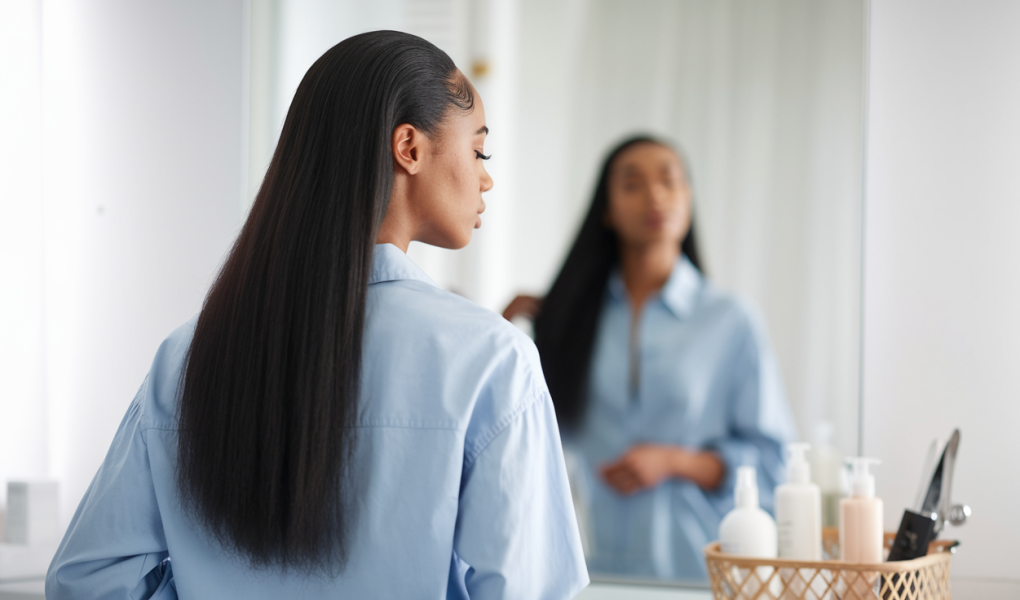 femme-cheveux-longs-bain-lumineux