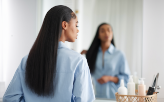 femme-cheveux-longs-bain-lumineux