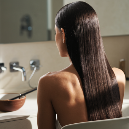 femme-cheveux-longs-bain-moderne