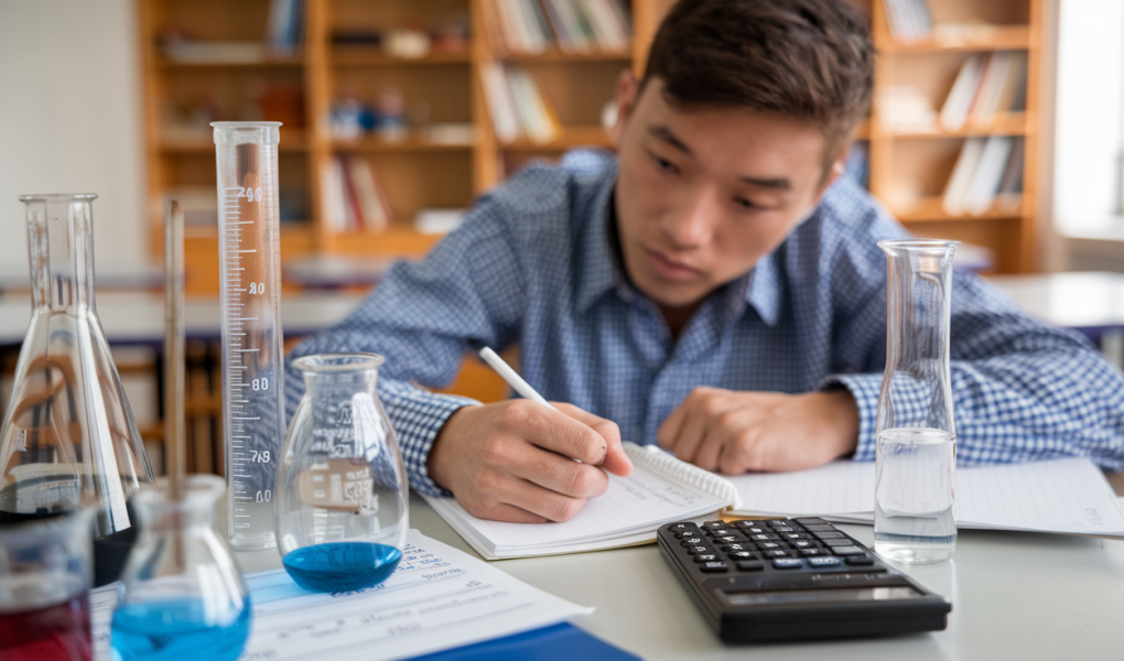 etudiant-notes-cahier-instruments-measure