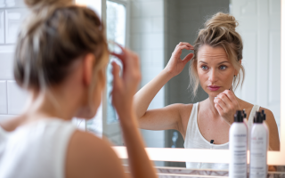 cheveux-blonds-miroir-salle-bain