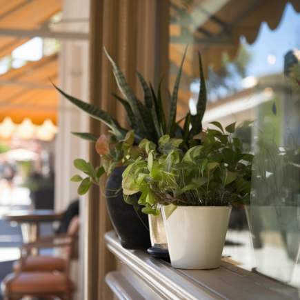 vitrine-salon-coiffure-plantes-trottoir