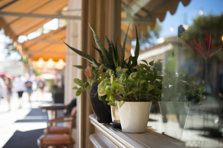 vitrine-salon-coiffure-plantes-trottoir