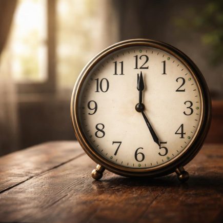 cadran-horloge-bois-lumiere-douce