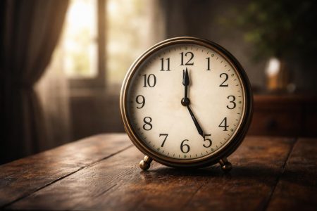 cadran-horloge-bois-lumiere-douce