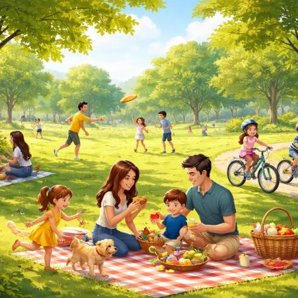 familles-parc-pique-nique-arbres-ciel