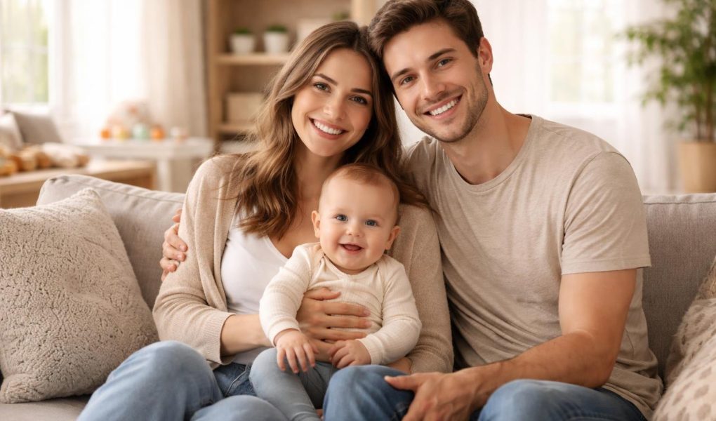couple-jeune-salon-bebe-jouets