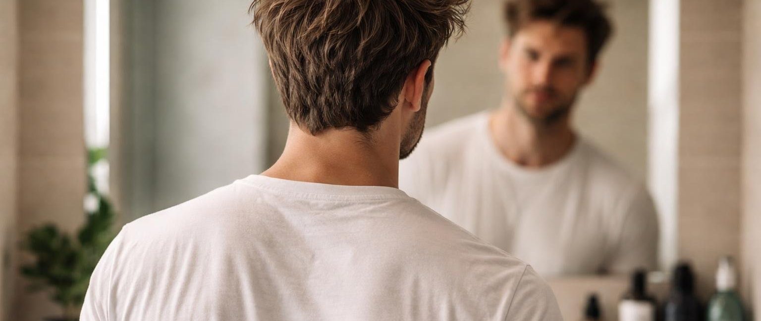 homme-dos-cheveux-rebelles-miroir