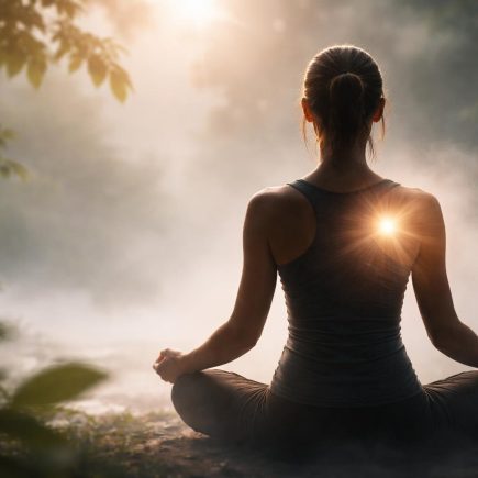 silhouette-meditation-halo-lumiere-nature