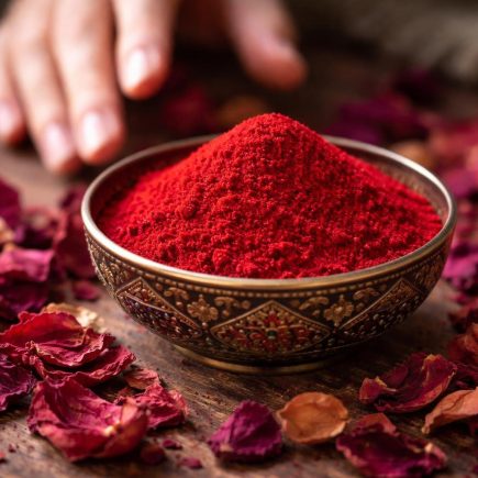 bol-poudre-rouge-petales-fleurs