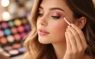 femme-yeux-verts-maquillage-paupieres