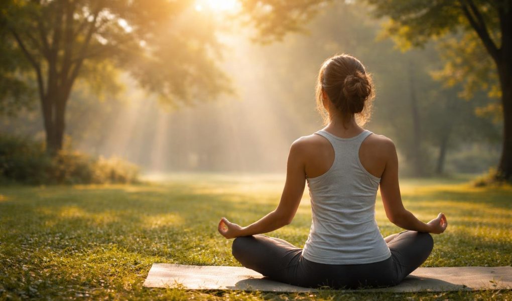 personne-meditant-parc-lever-soleil