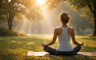 personne-meditant-parc-lever-soleil