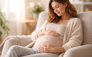 femme-enceinte-fauteuil-ambiance-douce